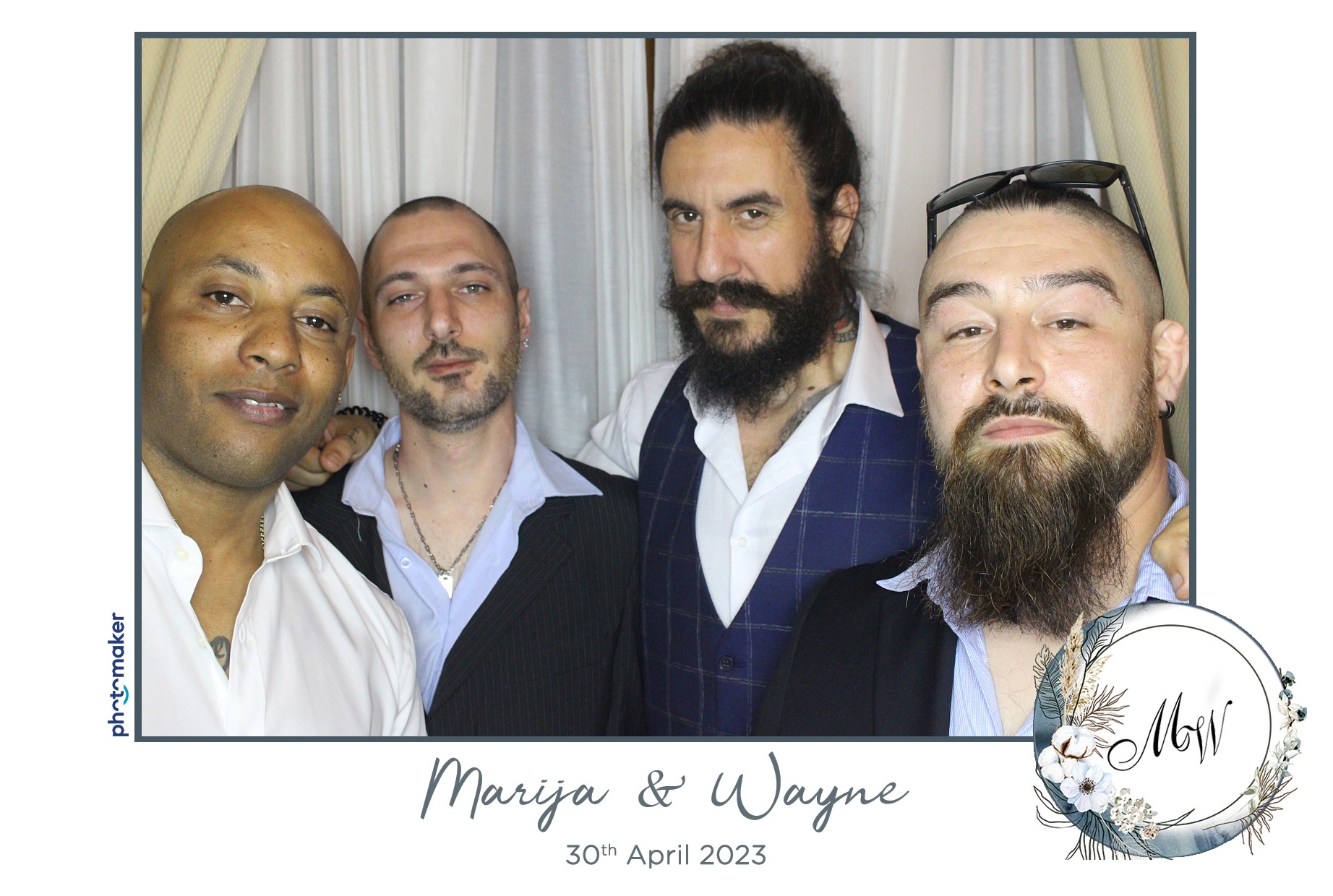 Marija & Wayne's Wedding | View more photos from the event at gallery.photomakerphotobooth.com.mt/u/PhotomakerMalta/Marija-Waynes-Wedding