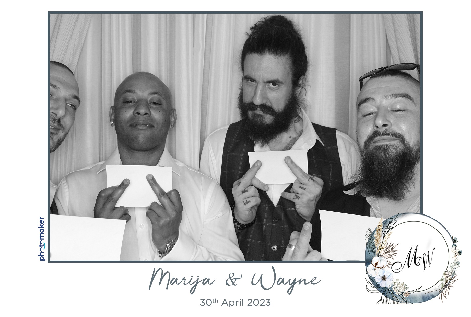 Marija & Wayne's Wedding | View more photos from the event at gallery.photomakerphotobooth.com.mt/u/PhotomakerMalta/Marija-Waynes-Wedding