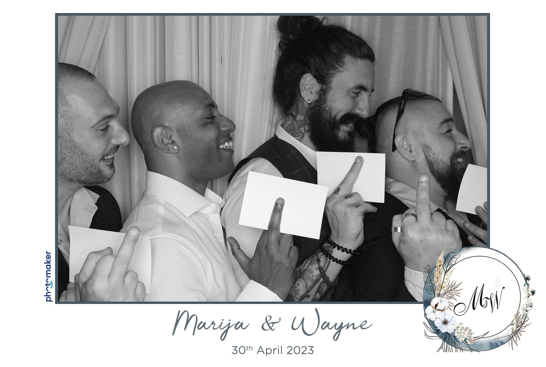 Marija & Wayne's Wedding | View more photos from the event at gallery.photomakerphotobooth.com.mt/u/PhotomakerMalta/Marija-Waynes-Wedding
