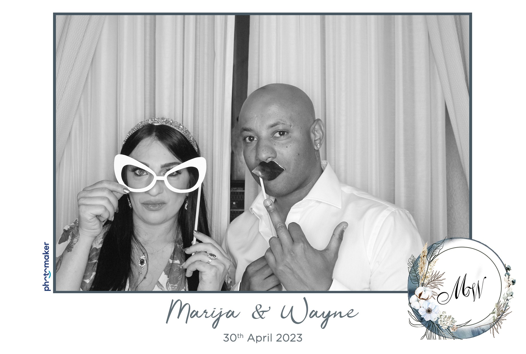Marija & Wayne's Wedding | View more photos from the event at gallery.photomakerphotobooth.com.mt/u/PhotomakerMalta/Marija-Waynes-Wedding
