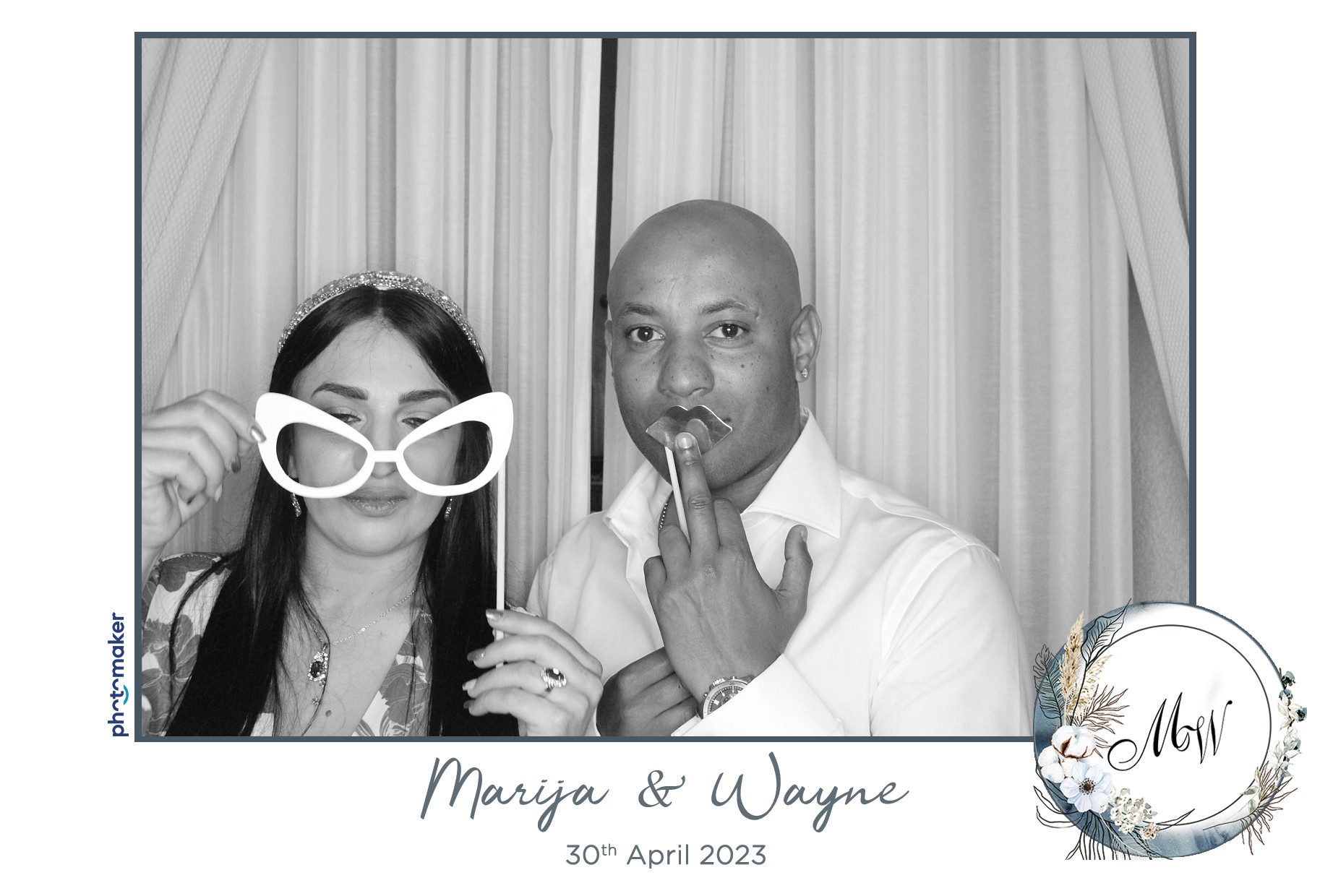Marija & Wayne's Wedding | View more photos from the event at gallery.photomakerphotobooth.com.mt/u/PhotomakerMalta/Marija-Waynes-Wedding