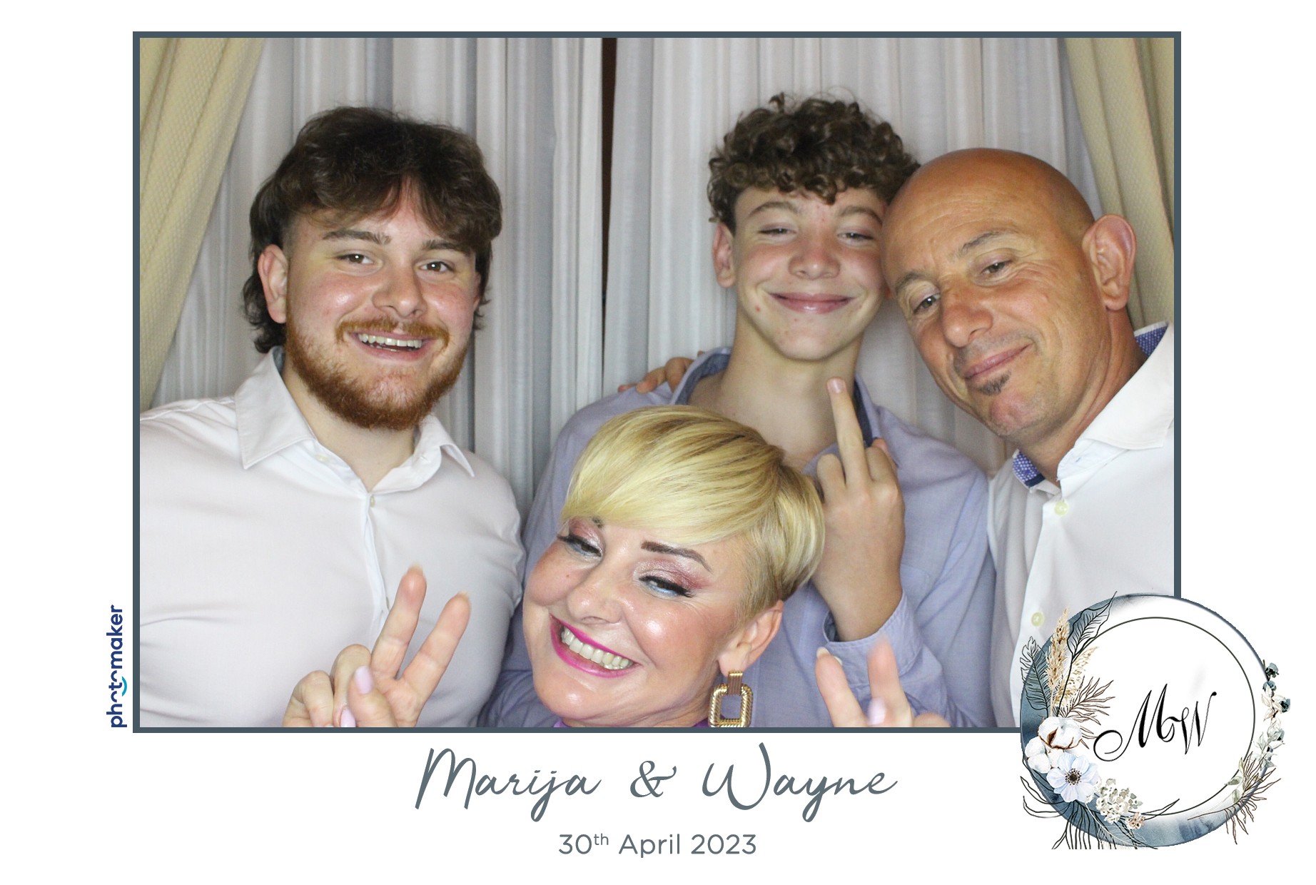 Marija & Wayne's Wedding | View more photos from the event at gallery.photomakerphotobooth.com.mt/u/PhotomakerMalta/Marija-Waynes-Wedding