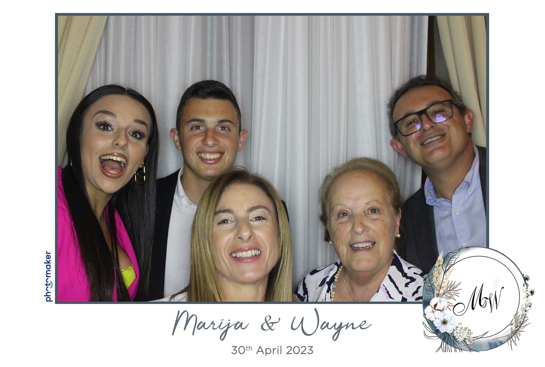 Marija & Wayne's Wedding | View more photos from the event at gallery.photomakerphotobooth.com.mt/u/PhotomakerMalta/Marija-Waynes-Wedding