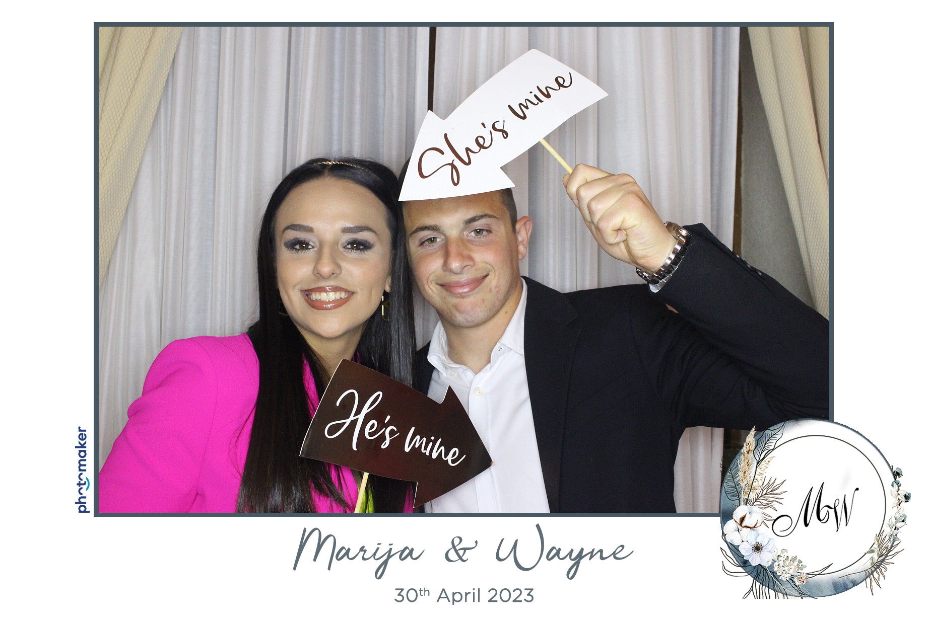 Marija & Wayne's Wedding | View more photos from the event at gallery.photomakerphotobooth.com.mt/u/PhotomakerMalta/Marija-Waynes-Wedding