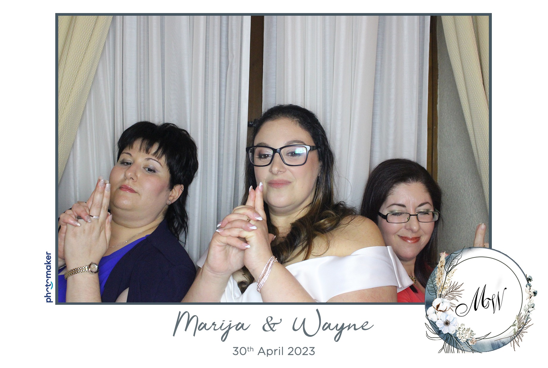 Marija & Wayne's Wedding | View more photos from the event at gallery.photomakerphotobooth.com.mt/u/PhotomakerMalta/Marija-Waynes-Wedding