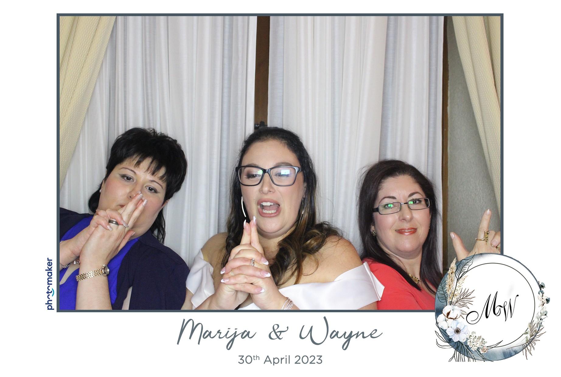 Marija & Wayne's Wedding | View more photos from the event at gallery.photomakerphotobooth.com.mt/u/PhotomakerMalta/Marija-Waynes-Wedding