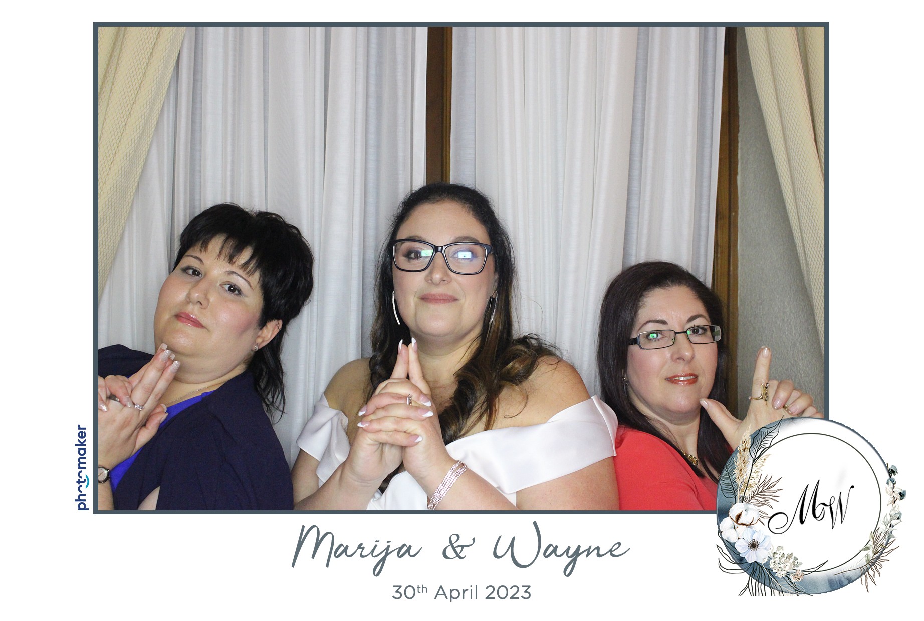 Marija & Wayne's Wedding | View more photos from the event at gallery.photomakerphotobooth.com.mt/u/PhotomakerMalta/Marija-Waynes-Wedding