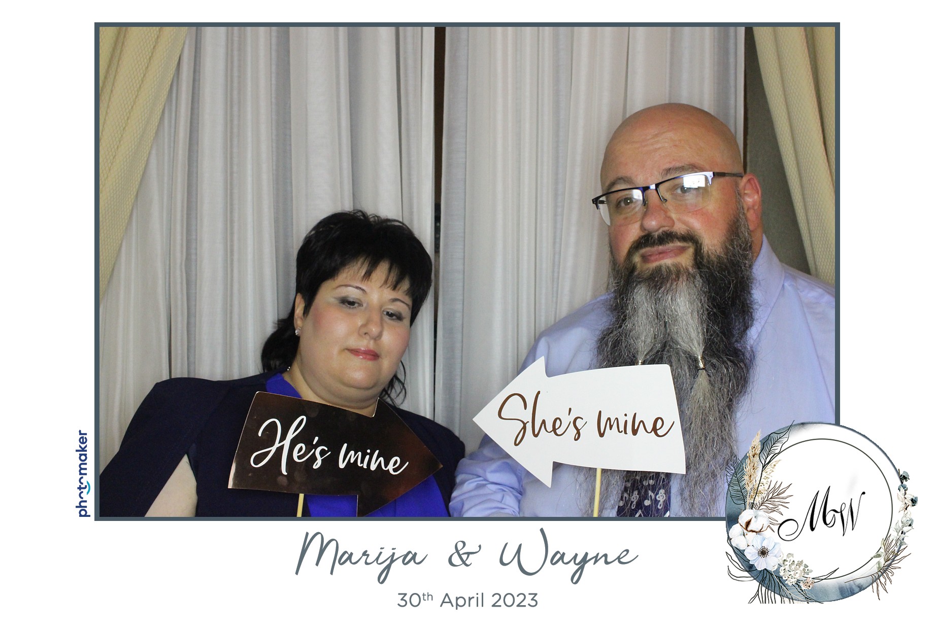 Marija & Wayne's Wedding | View more photos from the event at gallery.photomakerphotobooth.com.mt/u/PhotomakerMalta/Marija-Waynes-Wedding