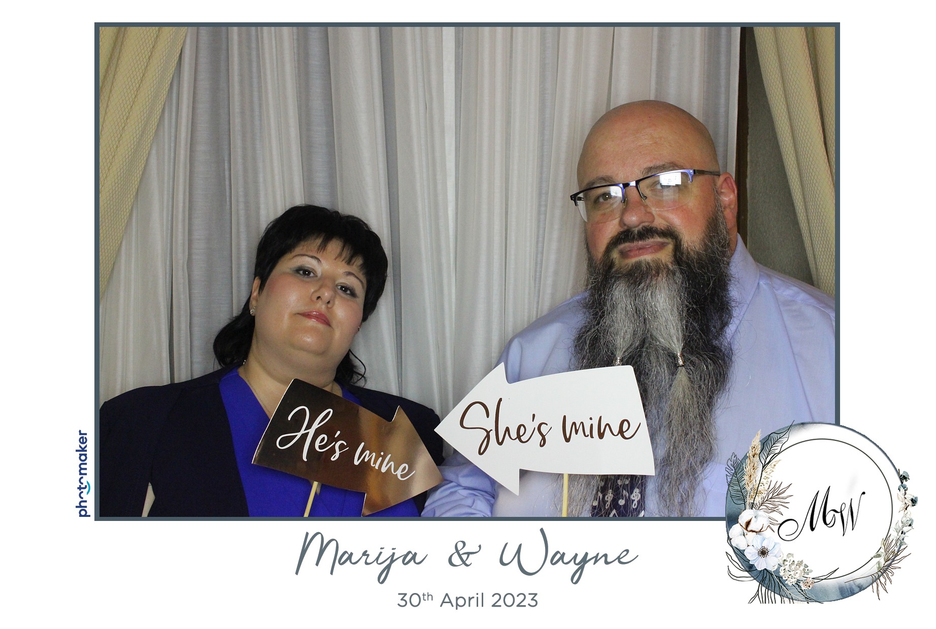 Marija & Wayne's Wedding | View more photos from the event at gallery.photomakerphotobooth.com.mt/u/PhotomakerMalta/Marija-Waynes-Wedding