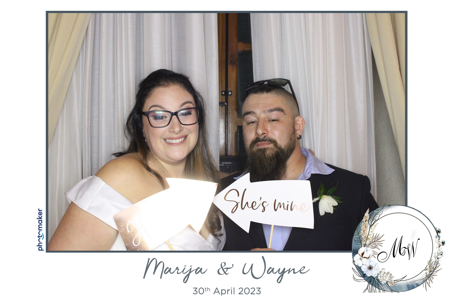 Marija & Wayne's Wedding | View more photos from the event at gallery.photomakerphotobooth.com.mt/u/PhotomakerMalta/Marija-Waynes-Wedding