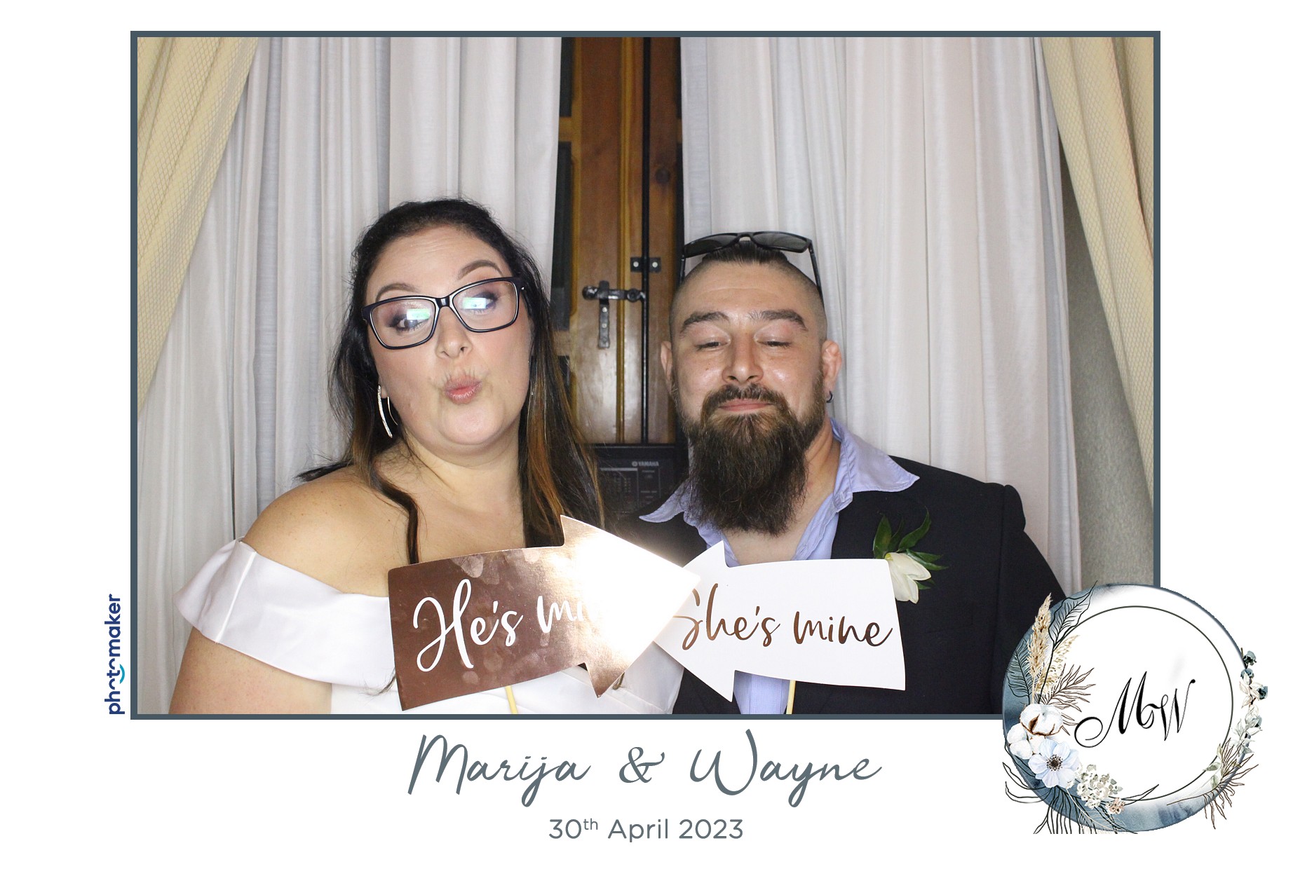 Marija & Wayne's Wedding | View more photos from the event at gallery.photomakerphotobooth.com.mt/u/PhotomakerMalta/Marija-Waynes-Wedding