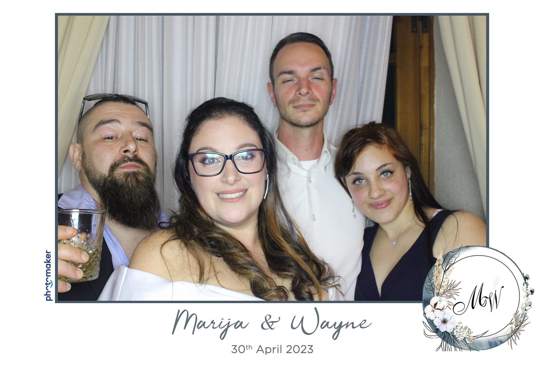 Marija & Wayne's Wedding | View more photos from the event at gallery.photomakerphotobooth.com.mt/u/PhotomakerMalta/Marija-Waynes-Wedding