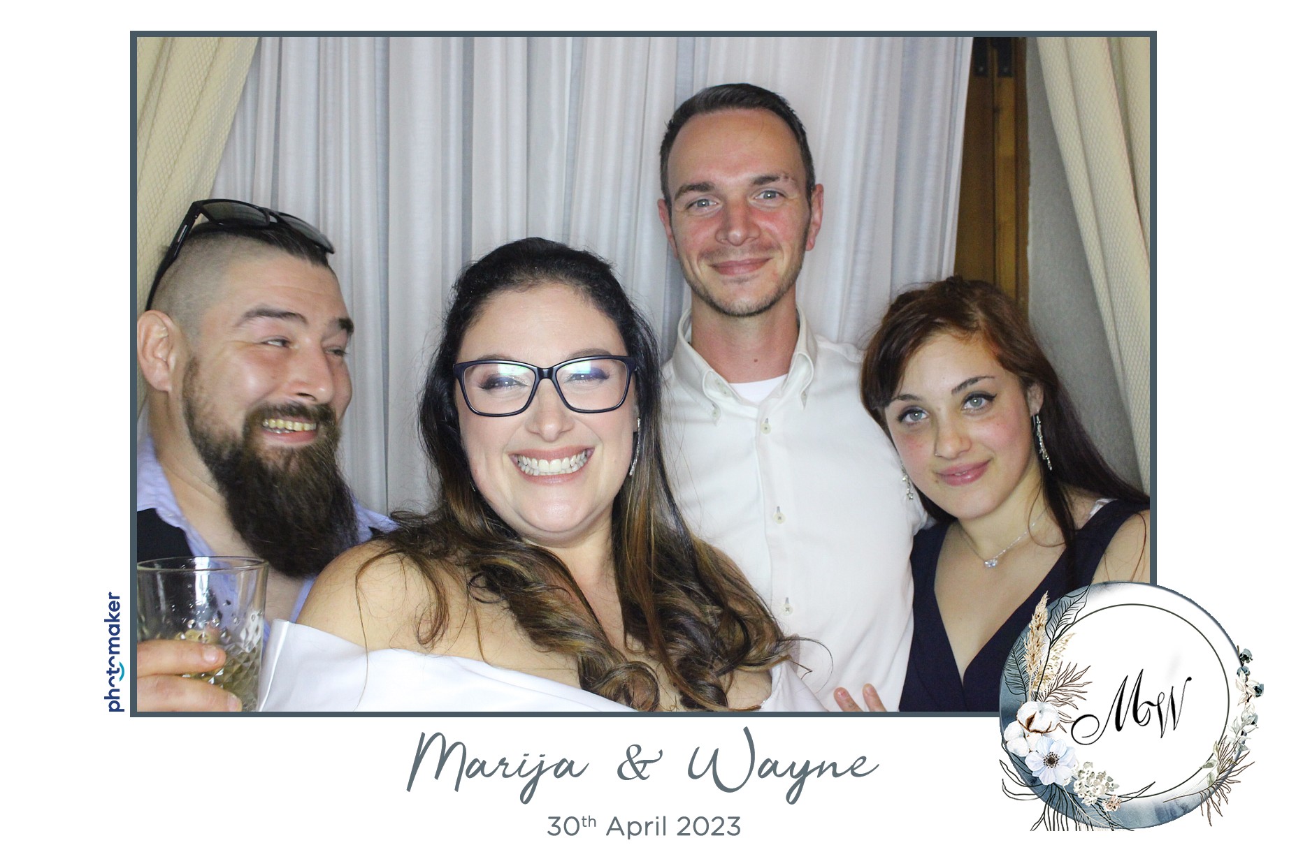 Marija & Wayne's Wedding | View more photos from the event at gallery.photomakerphotobooth.com.mt/u/PhotomakerMalta/Marija-Waynes-Wedding