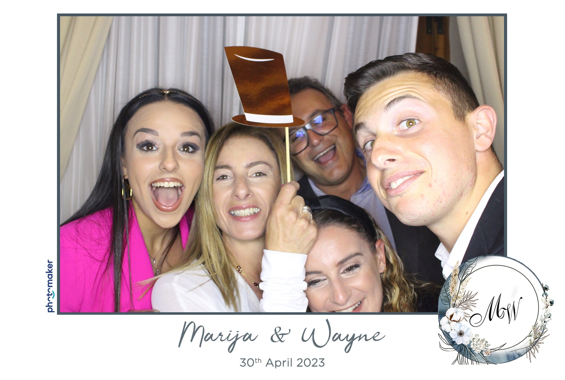 Marija & Wayne's Wedding | View more photos from the event at gallery.photomakerphotobooth.com.mt/u/PhotomakerMalta/Marija-Waynes-Wedding