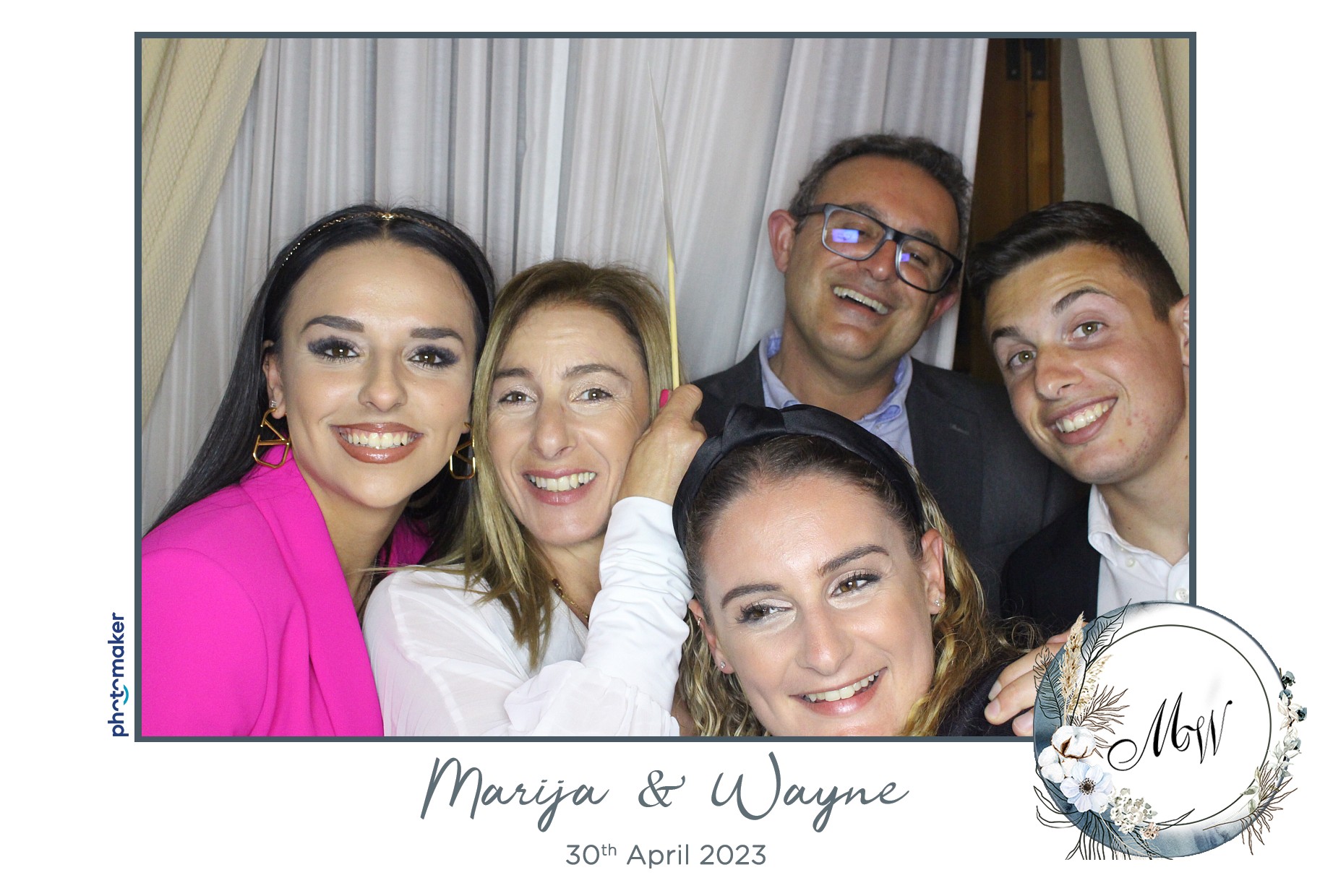 Marija & Wayne's Wedding | View more photos from the event at gallery.photomakerphotobooth.com.mt/u/PhotomakerMalta/Marija-Waynes-Wedding
