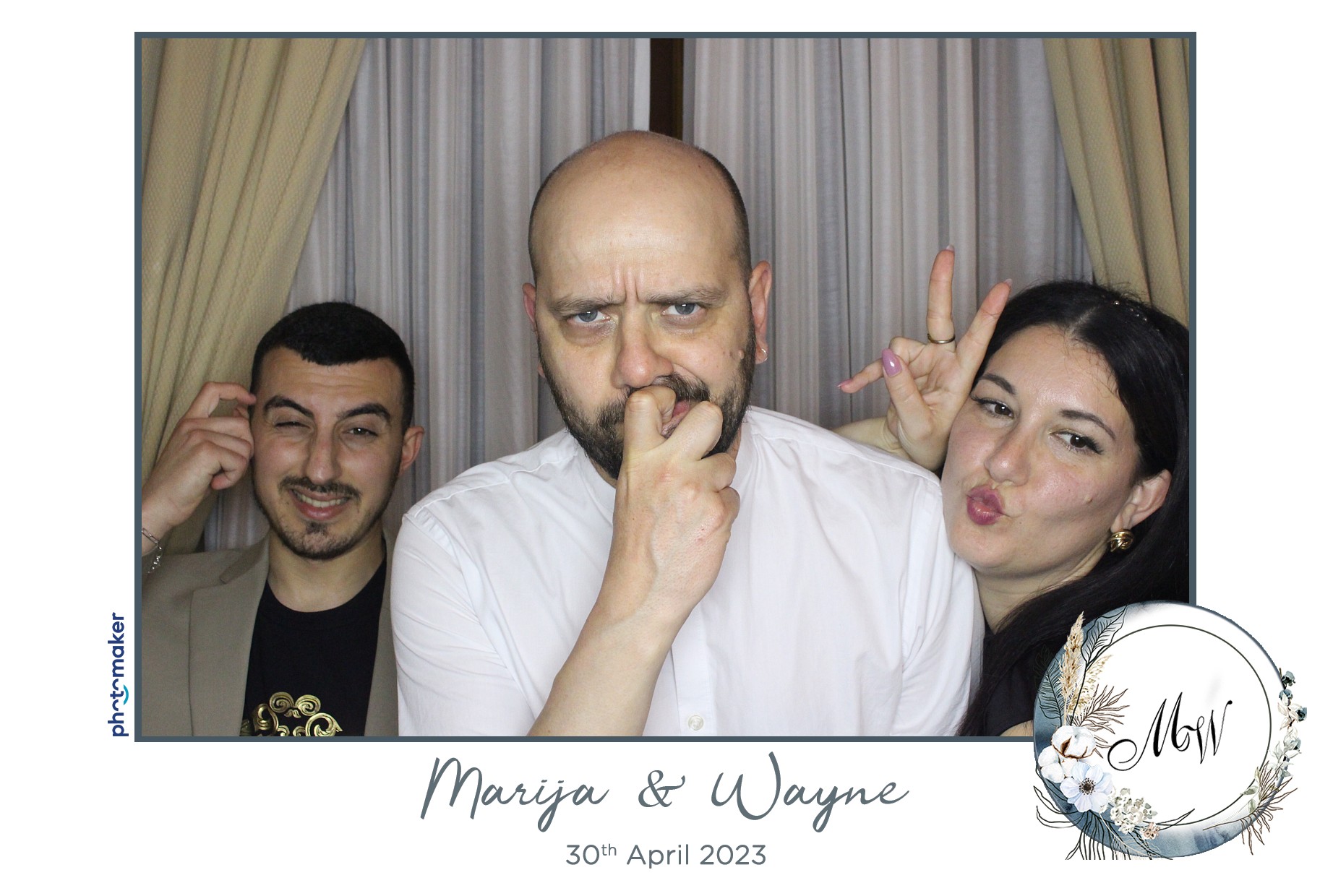 Marija & Wayne's Wedding | View more photos from the event at gallery.photomakerphotobooth.com.mt/u/PhotomakerMalta/Marija-Waynes-Wedding
