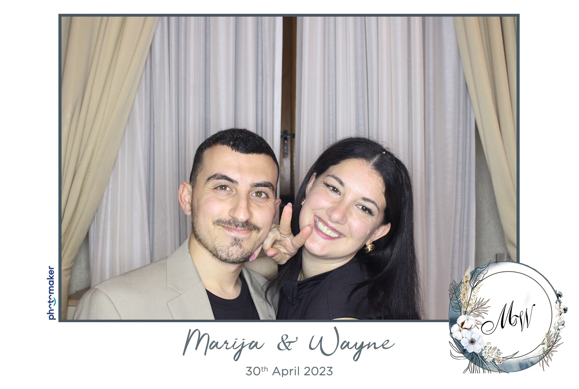 Marija & Wayne's Wedding | View more photos from the event at gallery.photomakerphotobooth.com.mt/u/PhotomakerMalta/Marija-Waynes-Wedding