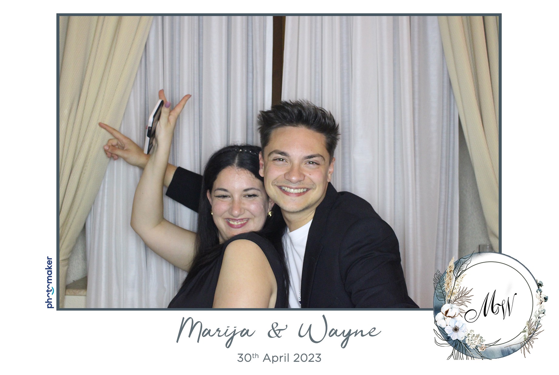 Marija & Wayne's Wedding | View more photos from the event at gallery.photomakerphotobooth.com.mt/u/PhotomakerMalta/Marija-Waynes-Wedding