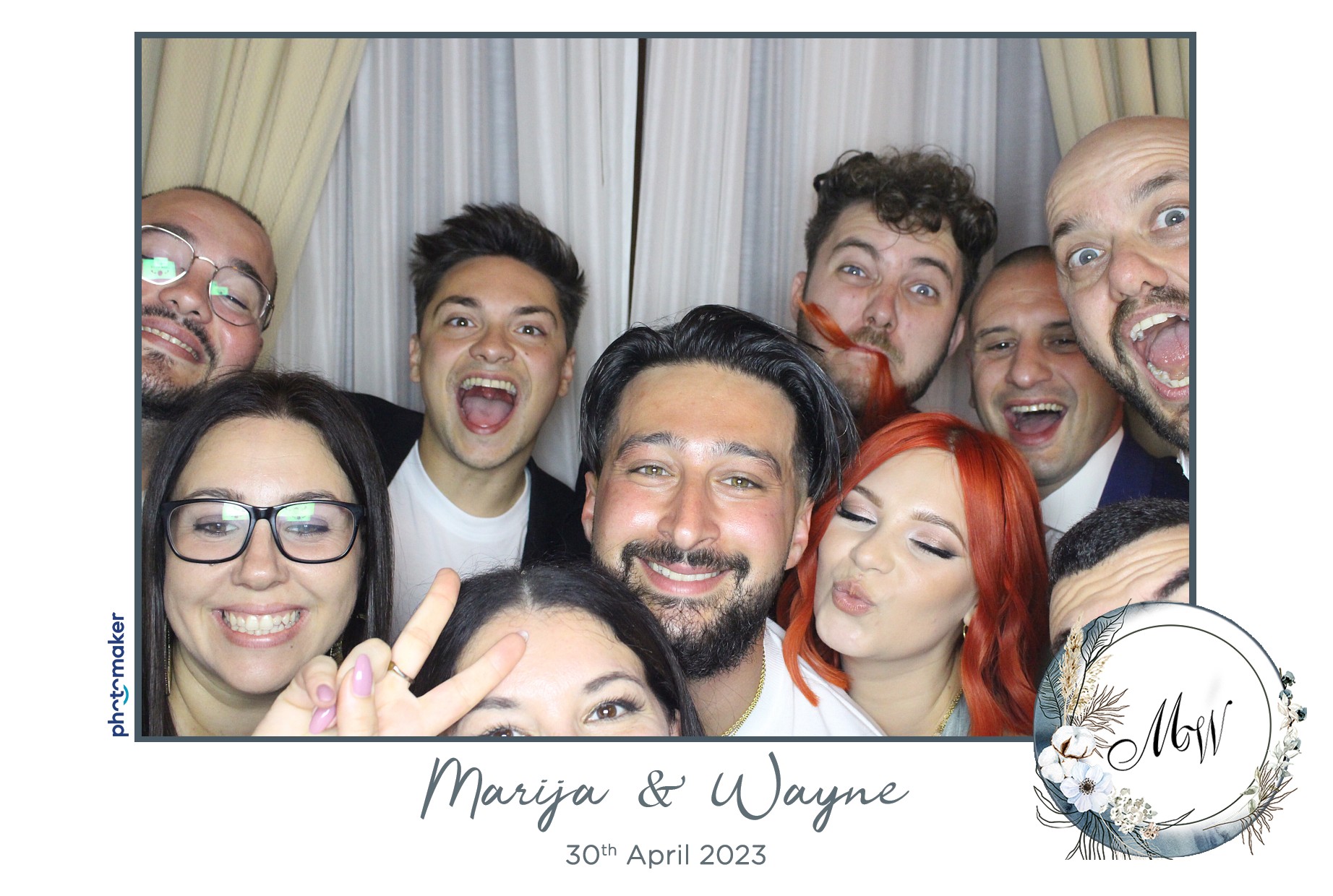 Marija & Wayne's Wedding | View more photos from the event at gallery.photomakerphotobooth.com.mt/u/PhotomakerMalta/Marija-Waynes-Wedding