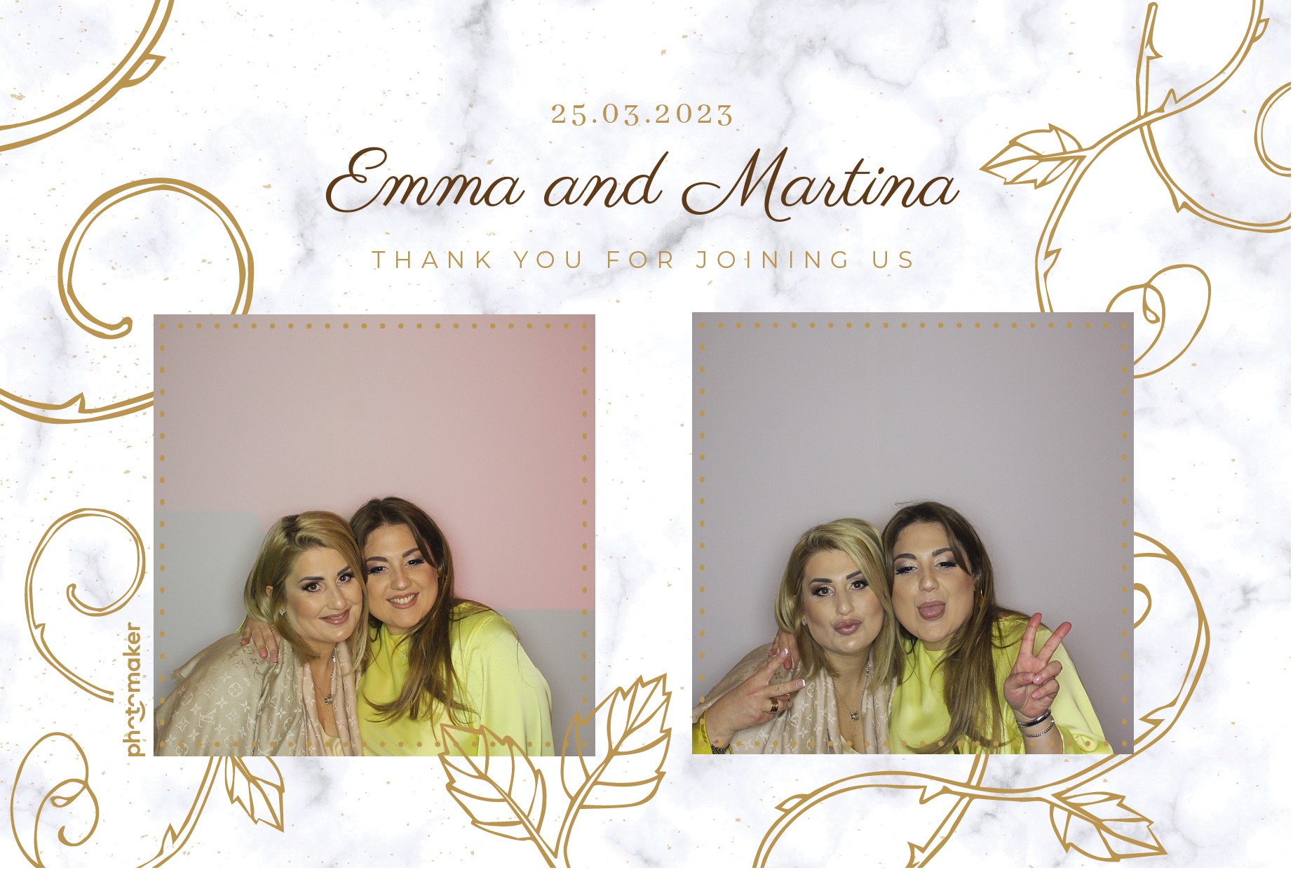 Martina & Emma's Wedding | View more photos from the event at gallery.photomakerphotobooth.com.mt/u/PhotomakerMalta/Martina-Emmas-Wedding