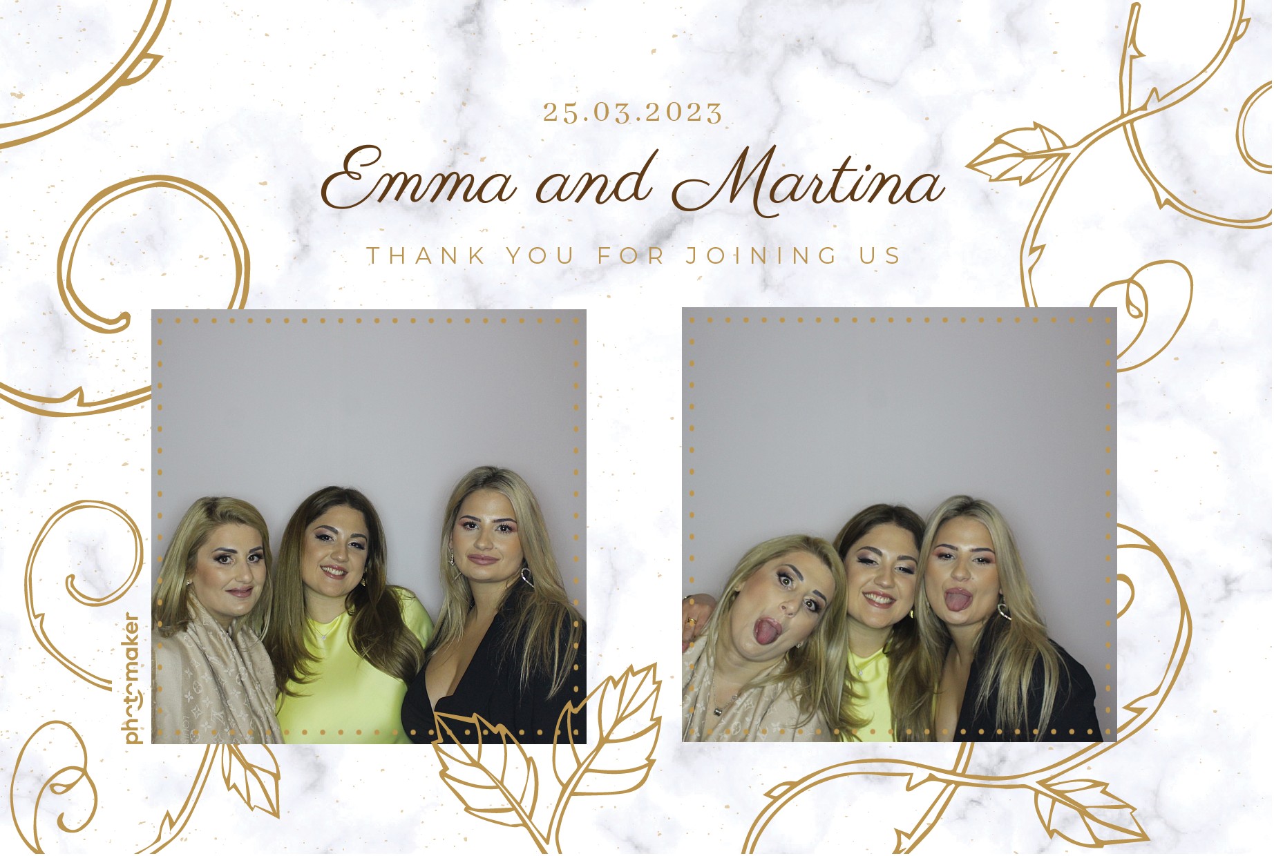 Martina & Emma's Wedding | View more photos from the event at gallery.photomakerphotobooth.com.mt/u/PhotomakerMalta/Martina-Emmas-Wedding