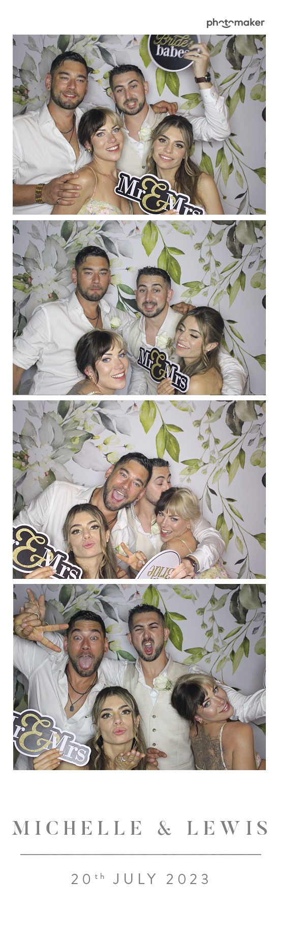 Michelle & Lewis' Wedding | View more photos from the event at gallery.photomakerphotobooth.com.mt/u/PhotomakerMalta/Michelle-Lewis-Wedding