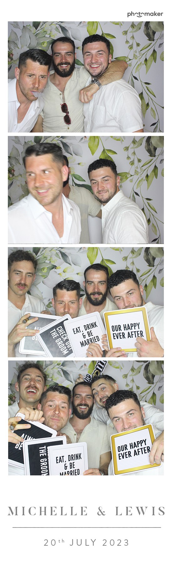 Michelle & Lewis' Wedding | View more photos from the event at gallery.photomakerphotobooth.com.mt/u/PhotomakerMalta/Michelle-Lewis-Wedding