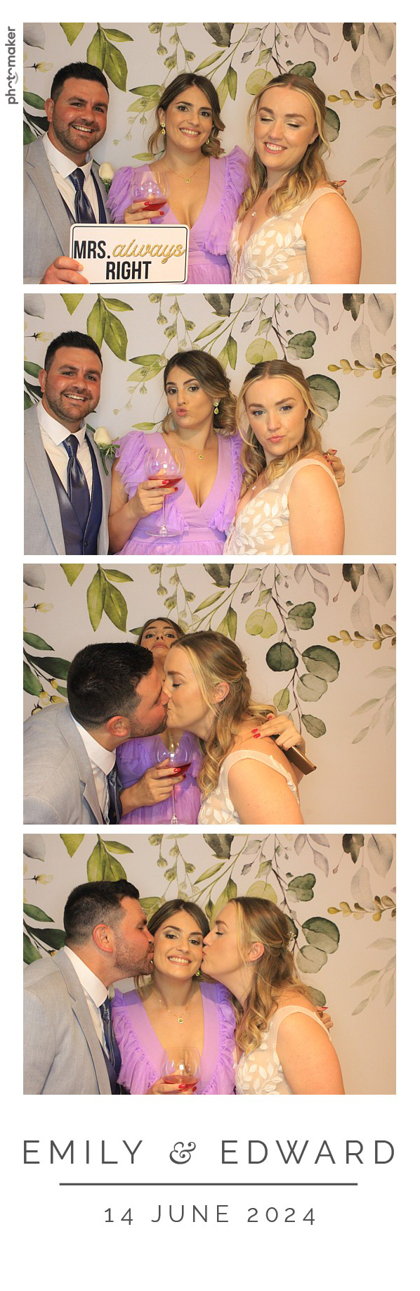 Emily & Edward's wedding | View more photos from the event at gallery.photomakerphotobooth.com.mt/u/PhotomakerMalta/Emily-Edwards-wedding