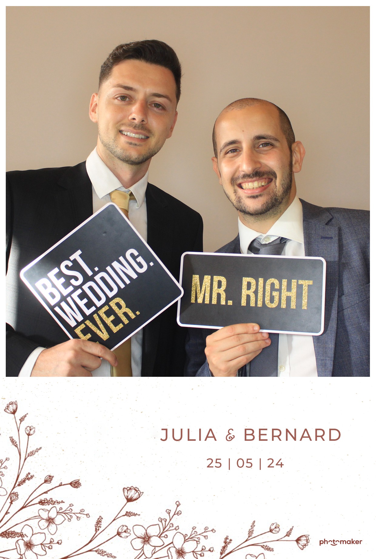 Julia & Bernard's Wedding | View more photos from the event at gallery.photomakerphotobooth.com.mt/u/PhotomakerMalta/Julia-Bernards-Wedding