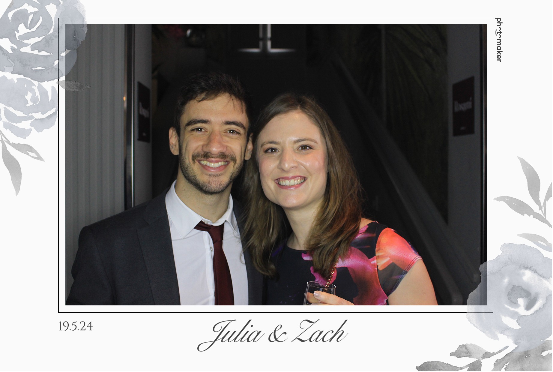 Julia & Zach's Wedding | View more photos from the event at gallery.photomakerphotobooth.com.mt/u/PhotomakerMalta/Julia-Zachs-Wedding