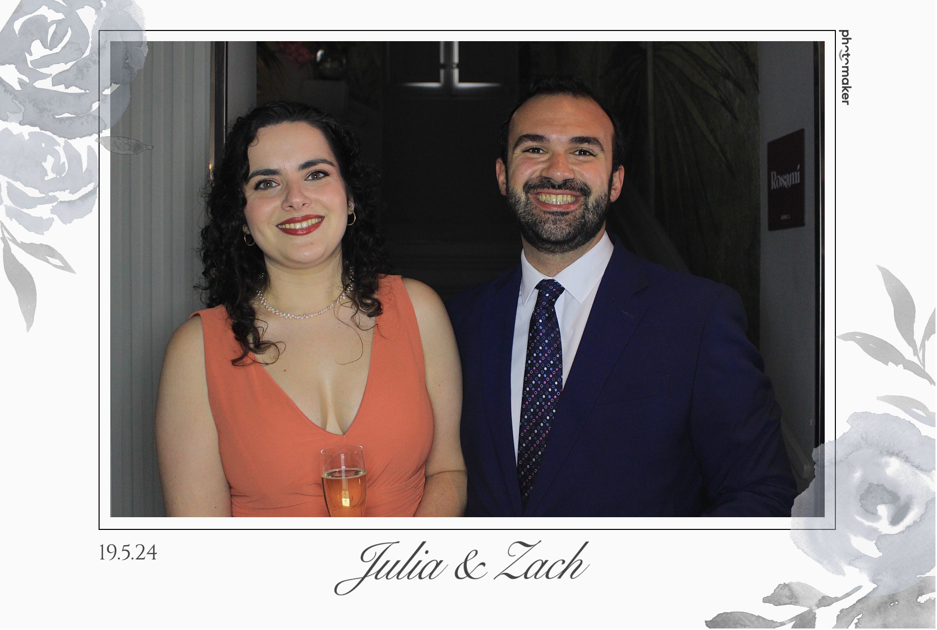 Julia & Zach's Wedding | View more photos from the event at gallery.photomakerphotobooth.com.mt/u/PhotomakerMalta/Julia-Zachs-Wedding