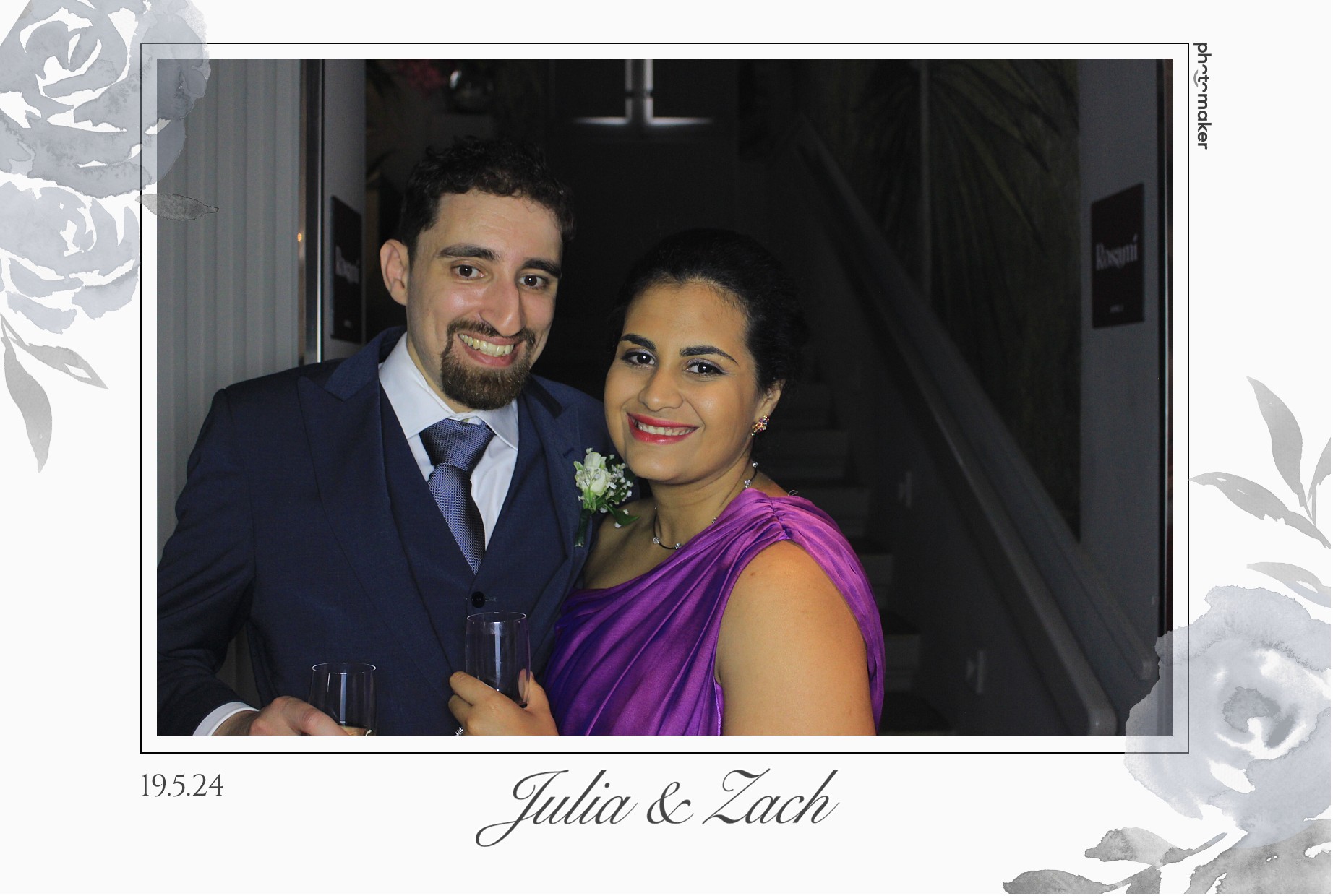 Julia & Zach's Wedding | View more photos from the event at gallery.photomakerphotobooth.com.mt/u/PhotomakerMalta/Julia-Zachs-Wedding