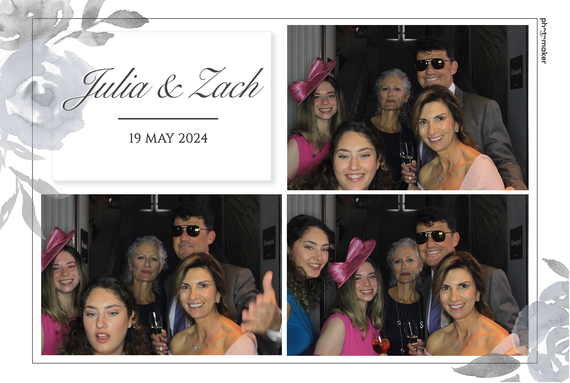 Julia & Zach's Wedding | View more photos from the event at gallery.photomakerphotobooth.com.mt/u/PhotomakerMalta/Julia-Zachs-Wedding