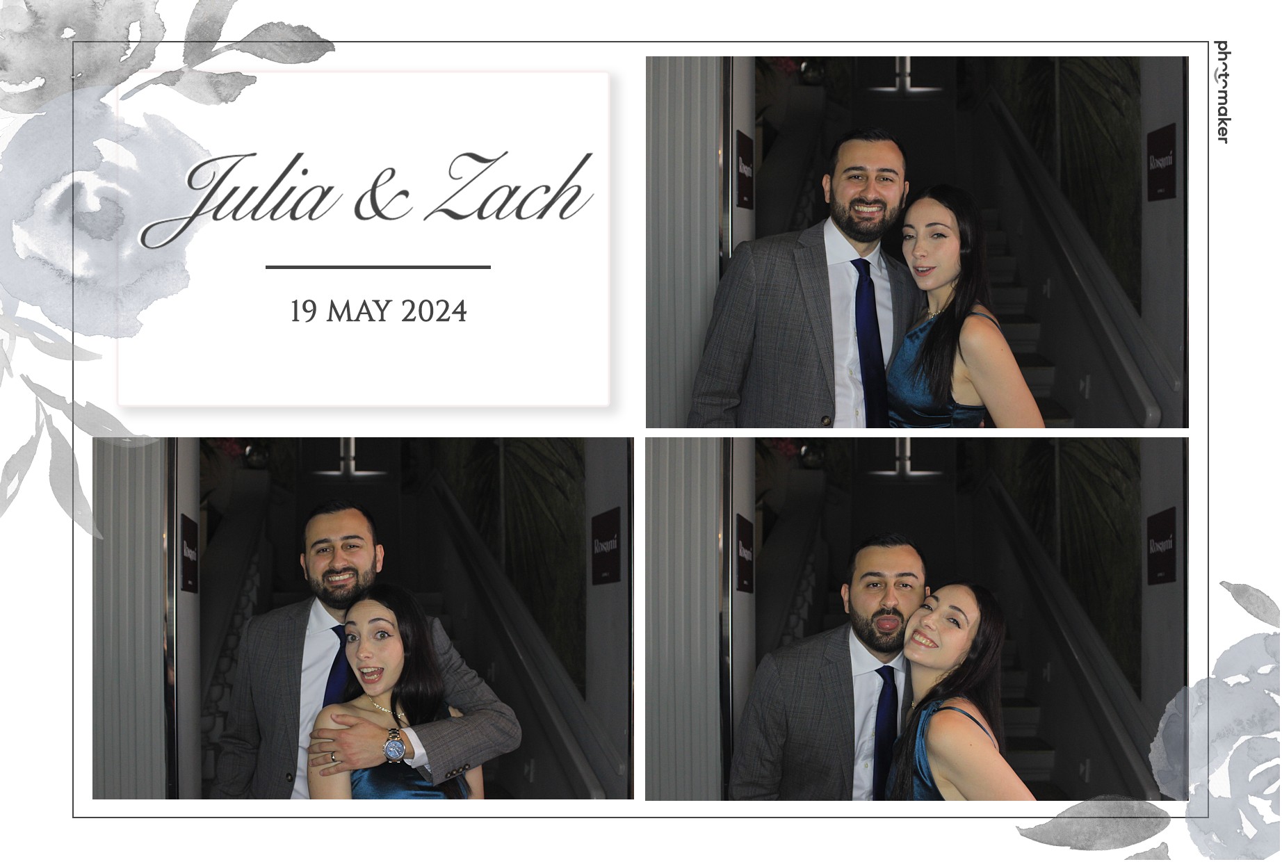 Julia & Zach's Wedding | View more photos from the event at gallery.photomakerphotobooth.com.mt/u/PhotomakerMalta/Julia-Zachs-Wedding