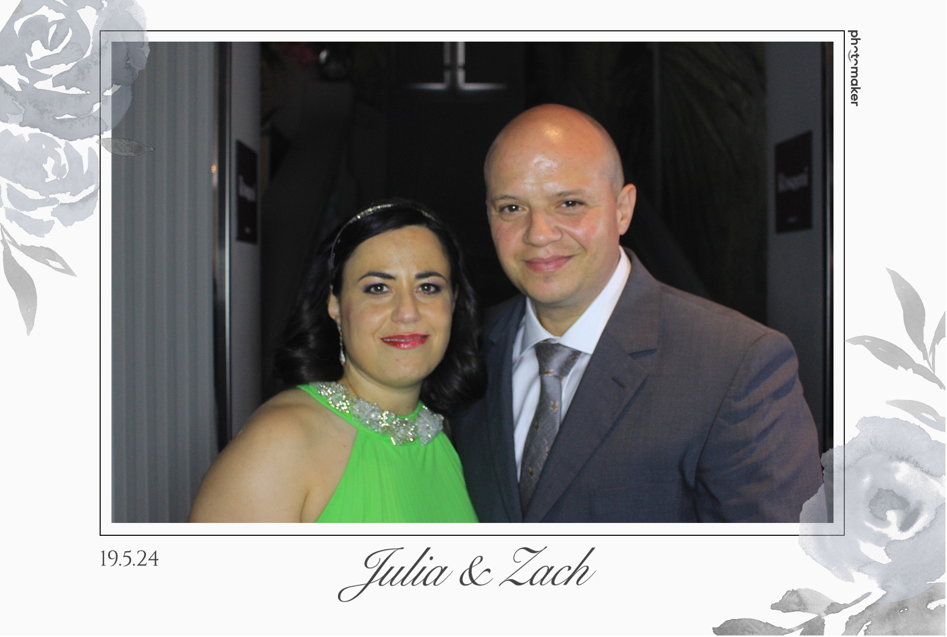 Julia & Zach's Wedding | View more photos from the event at gallery.photomakerphotobooth.com.mt/u/PhotomakerMalta/Julia-Zachs-Wedding