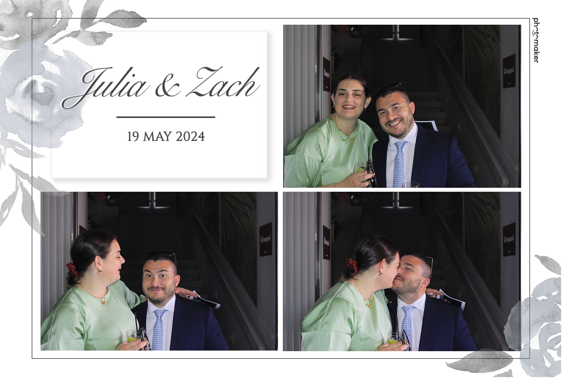 Julia & Zach's Wedding | View more photos from the event at gallery.photomakerphotobooth.com.mt/u/PhotomakerMalta/Julia-Zachs-Wedding