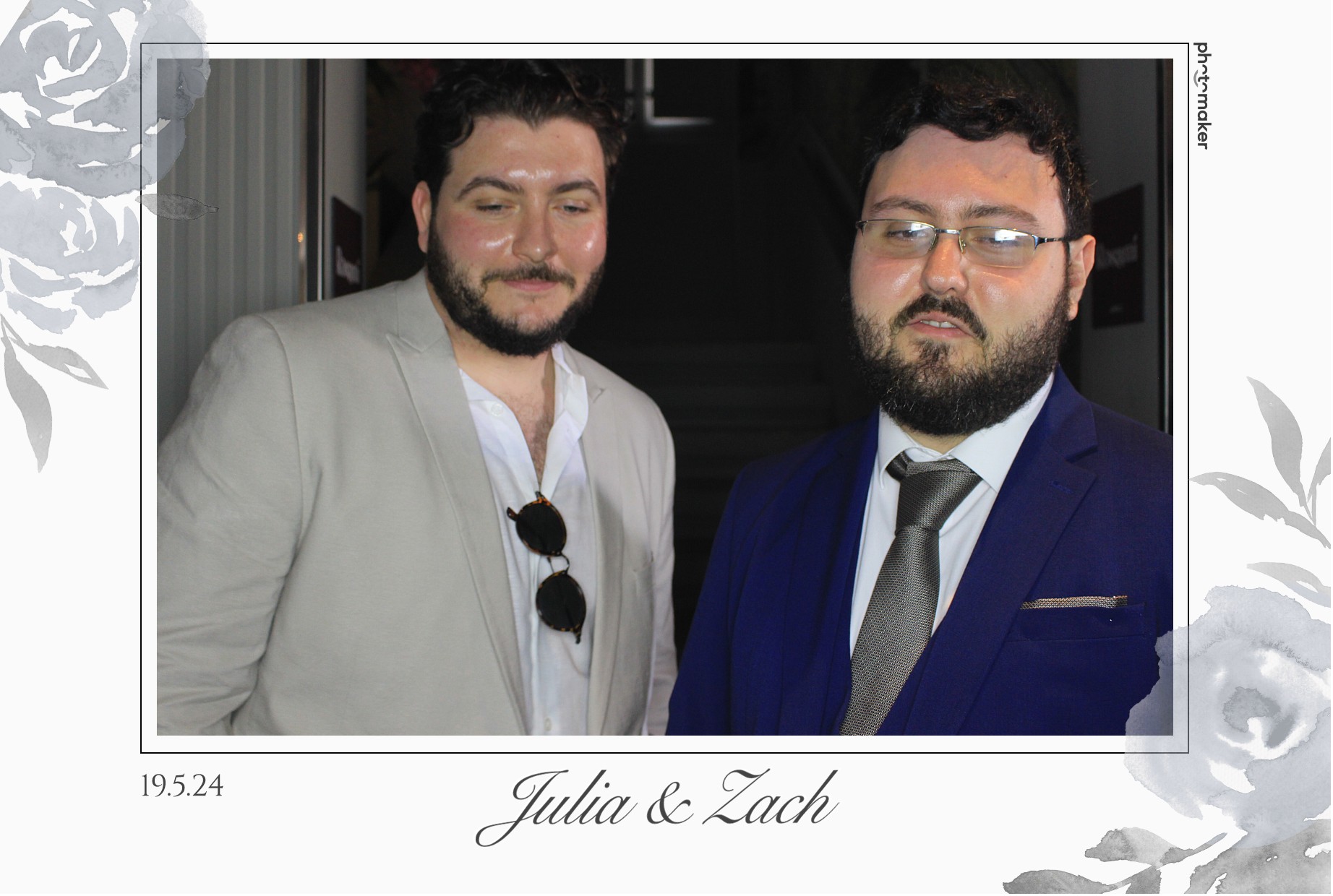 Julia & Zach's Wedding | View more photos from the event at gallery.photomakerphotobooth.com.mt/u/PhotomakerMalta/Julia-Zachs-Wedding