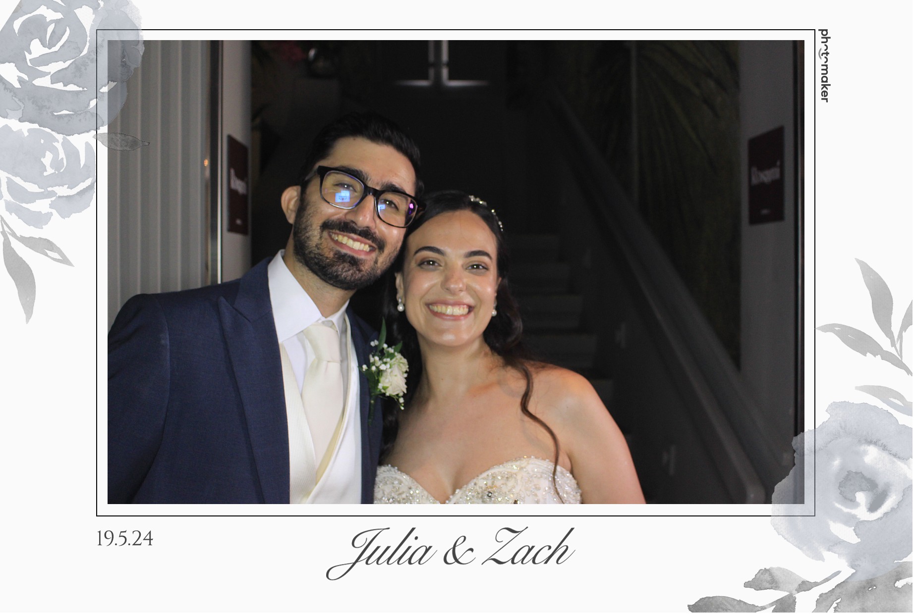 Julia & Zach's Wedding | View more photos from the event at gallery.photomakerphotobooth.com.mt/u/PhotomakerMalta/Julia-Zachs-Wedding