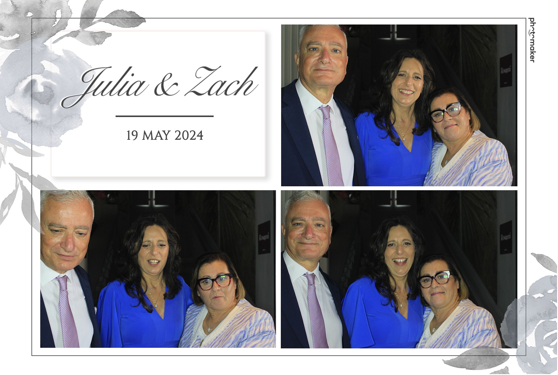 Julia & Zach's Wedding | View more photos from the event at gallery.photomakerphotobooth.com.mt/u/PhotomakerMalta/Julia-Zachs-Wedding