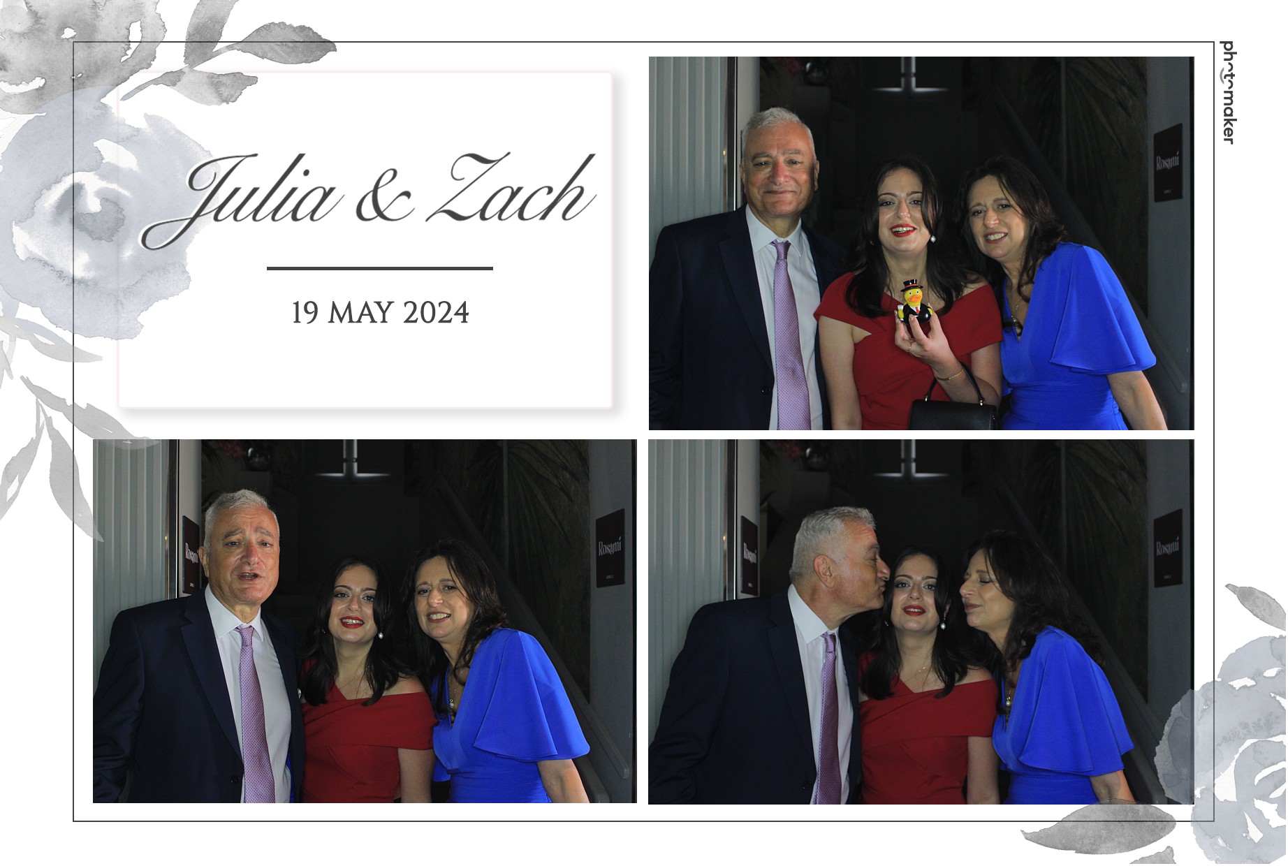 Julia & Zach's Wedding | View more photos from the event at gallery.photomakerphotobooth.com.mt/u/PhotomakerMalta/Julia-Zachs-Wedding