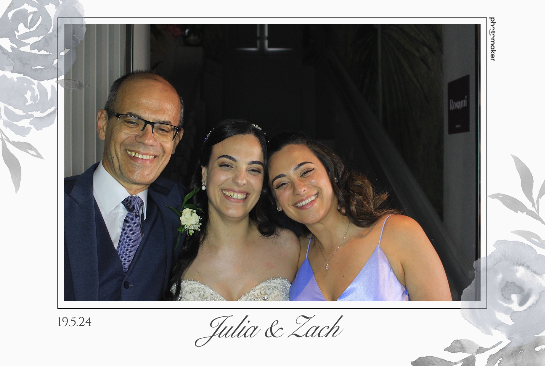 Julia & Zach's Wedding | View more photos from the event at gallery.photomakerphotobooth.com.mt/u/PhotomakerMalta/Julia-Zachs-Wedding