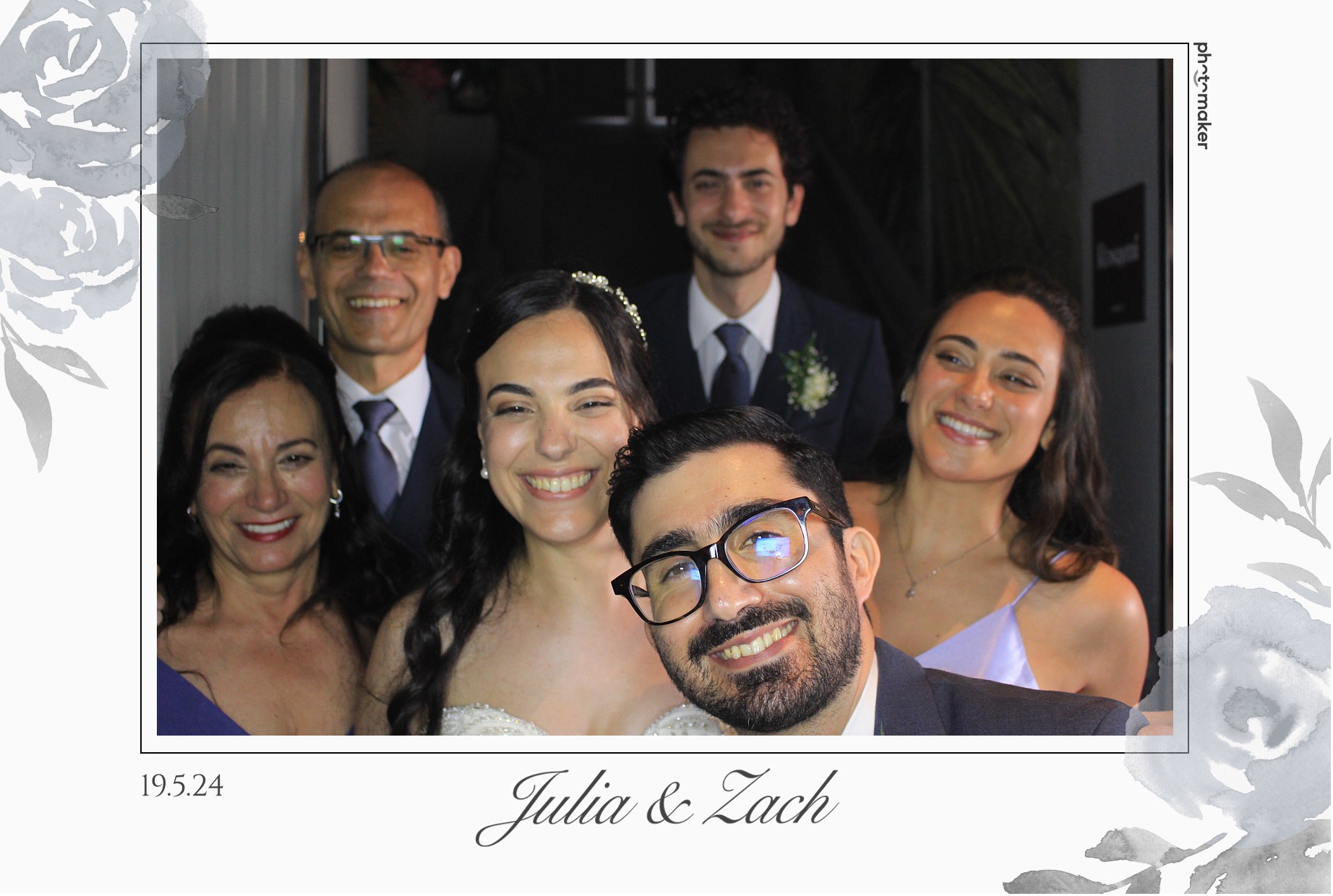 Julia & Zach's Wedding | View more photos from the event at gallery.photomakerphotobooth.com.mt/u/PhotomakerMalta/Julia-Zachs-Wedding