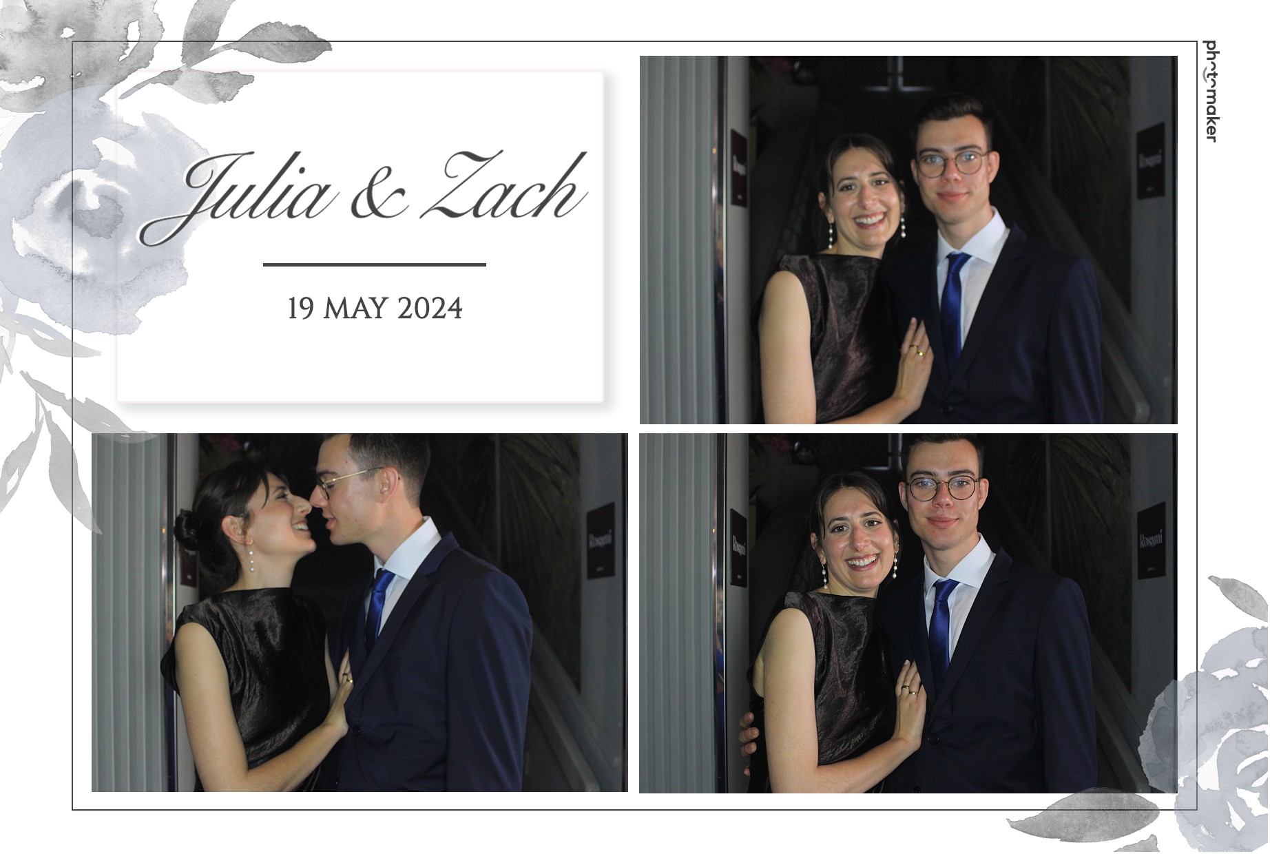 Julia & Zach's Wedding | View more photos from the event at gallery.photomakerphotobooth.com.mt/u/PhotomakerMalta/Julia-Zachs-Wedding