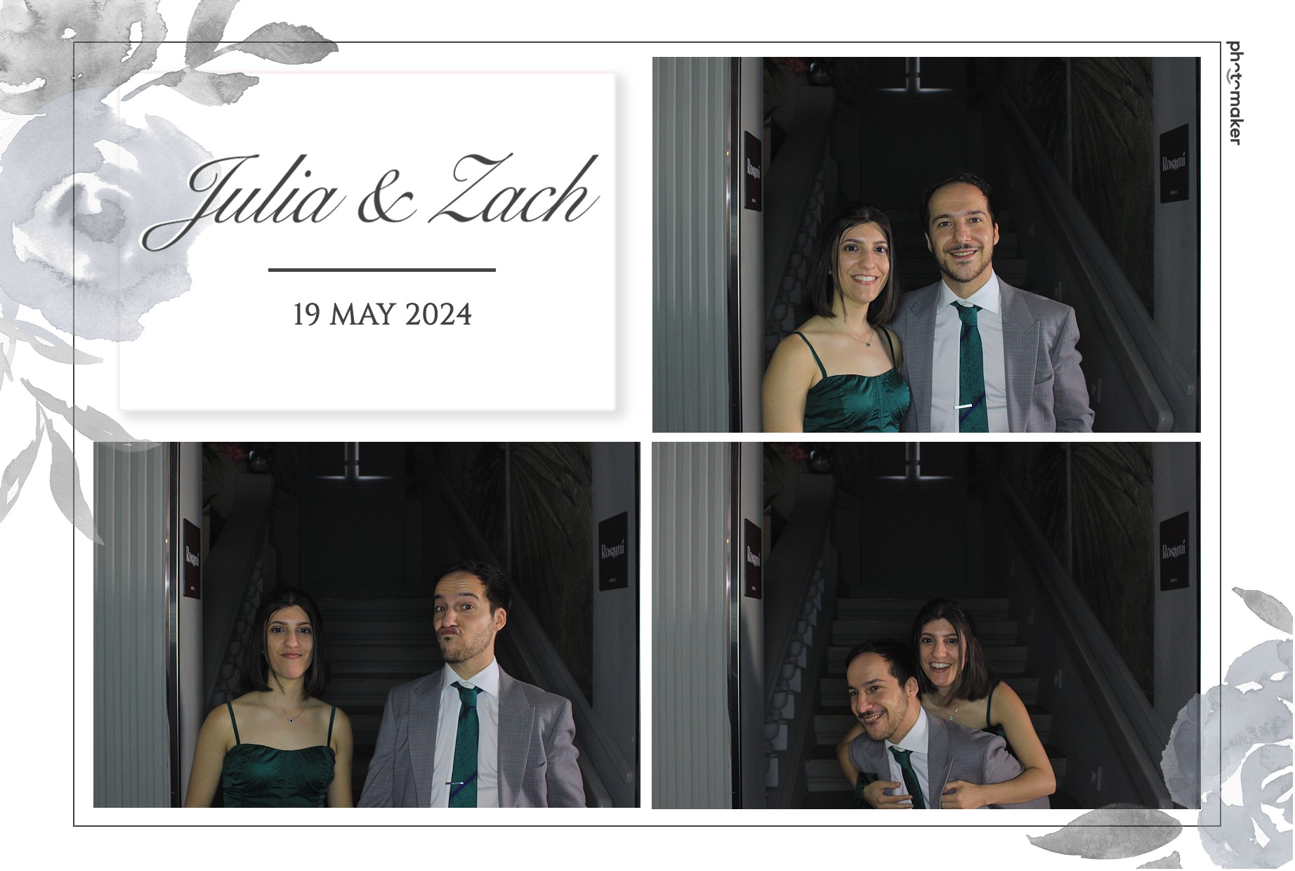 Julia & Zach's Wedding | View more photos from the event at gallery.photomakerphotobooth.com.mt/u/PhotomakerMalta/Julia-Zachs-Wedding