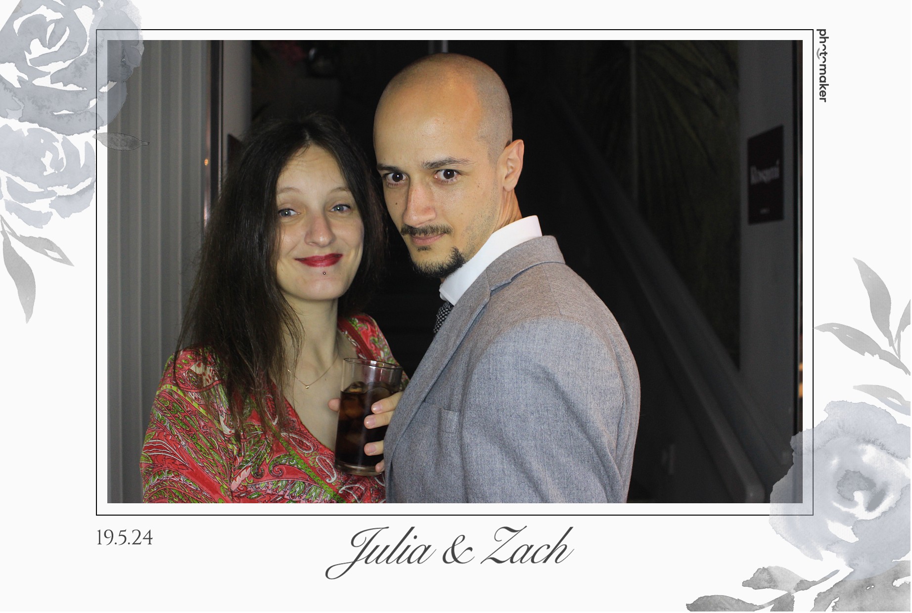 Julia & Zach's Wedding | View more photos from the event at gallery.photomakerphotobooth.com.mt/u/PhotomakerMalta/Julia-Zachs-Wedding