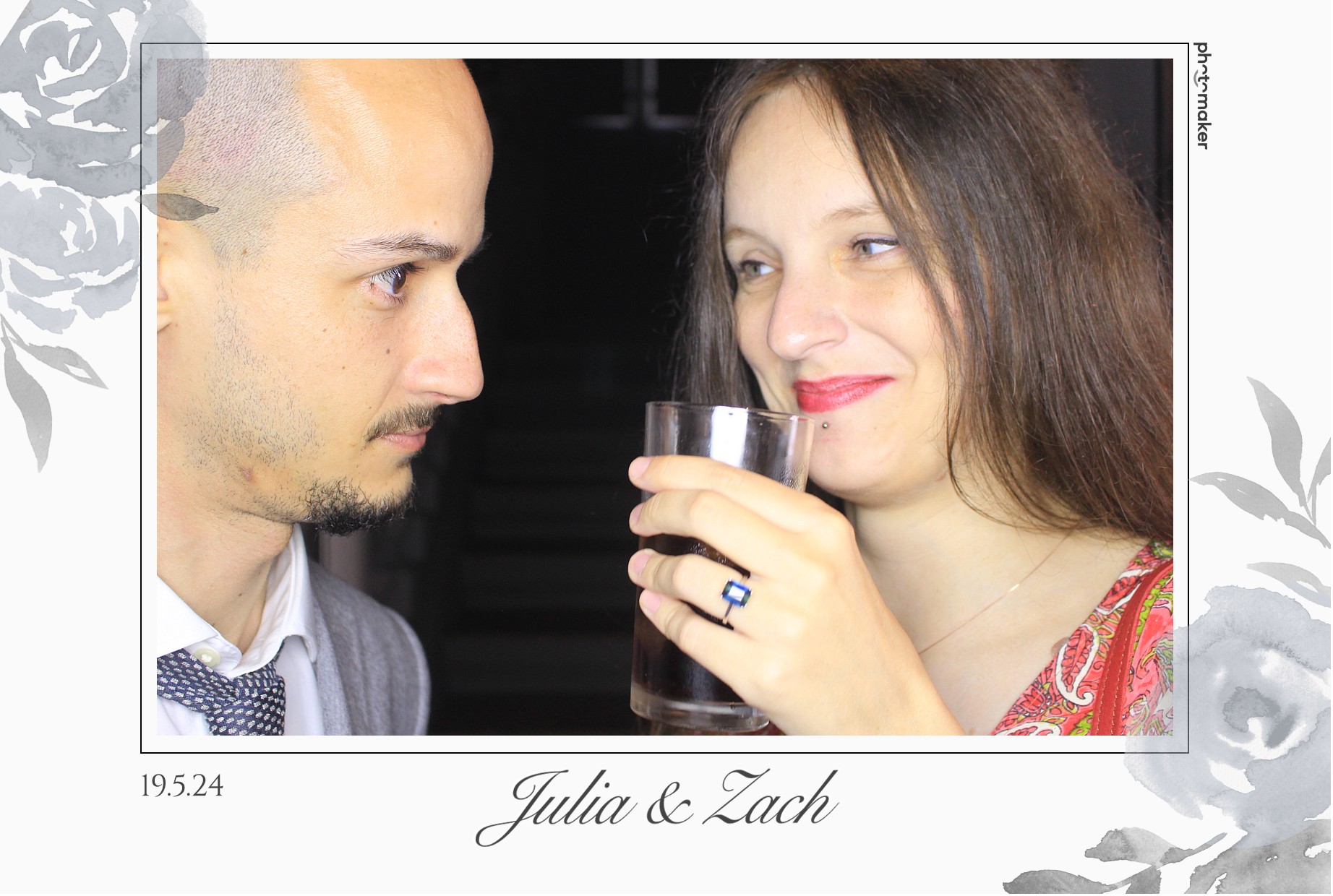 Julia & Zach's Wedding | View more photos from the event at gallery.photomakerphotobooth.com.mt/u/PhotomakerMalta/Julia-Zachs-Wedding