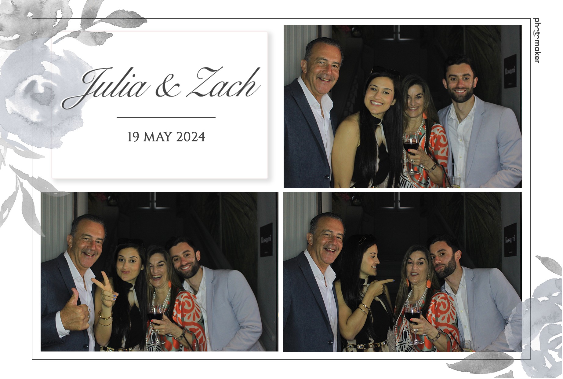 Julia & Zach's Wedding | View more photos from the event at gallery.photomakerphotobooth.com.mt/u/PhotomakerMalta/Julia-Zachs-Wedding