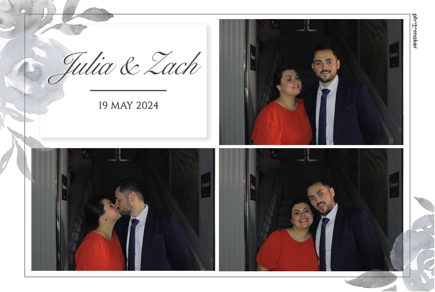 Julia & Zach's Wedding | View more photos from the event at gallery.photomakerphotobooth.com.mt/u/PhotomakerMalta/Julia-Zachs-Wedding