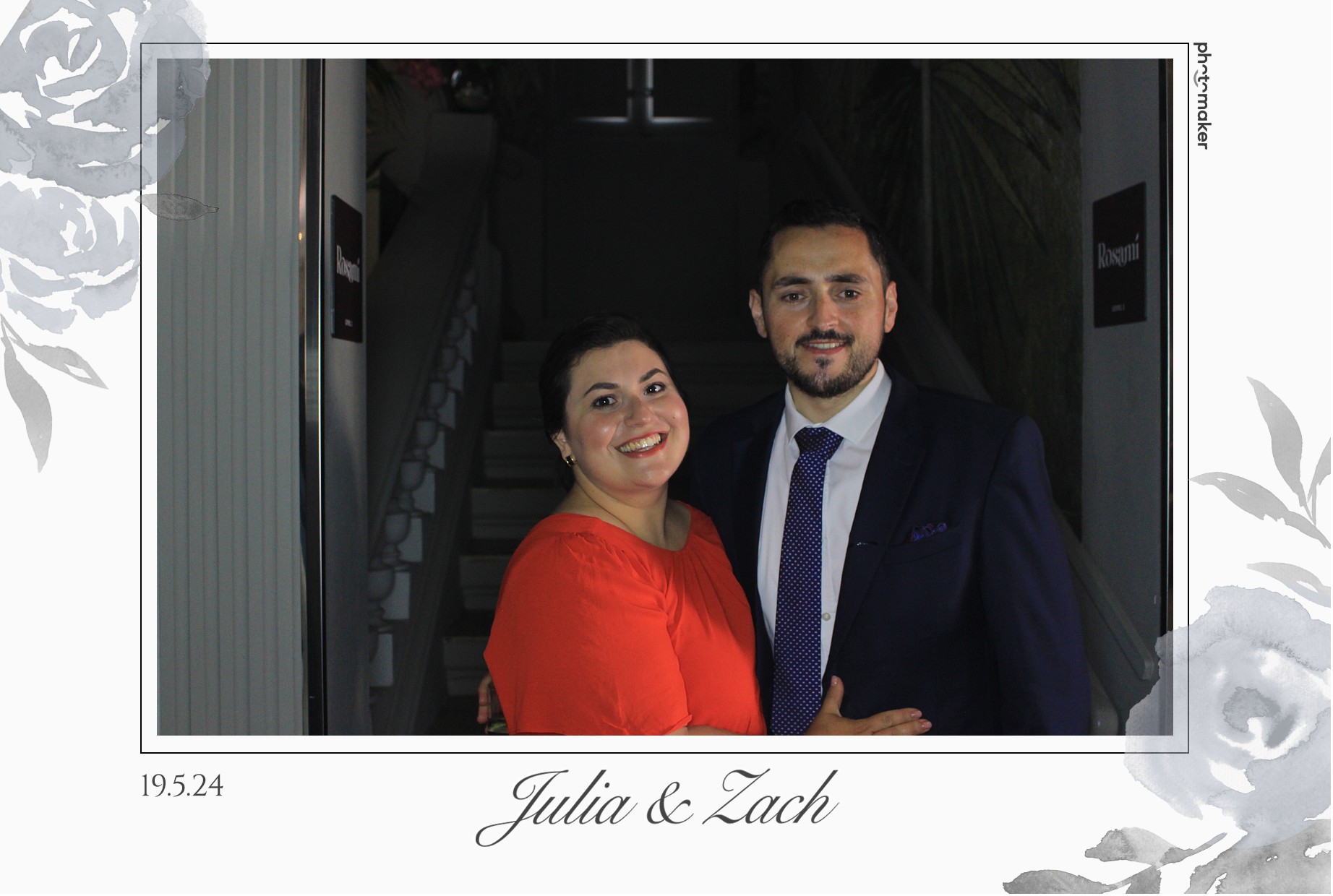 Julia & Zach's Wedding | View more photos from the event at gallery.photomakerphotobooth.com.mt/u/PhotomakerMalta/Julia-Zachs-Wedding