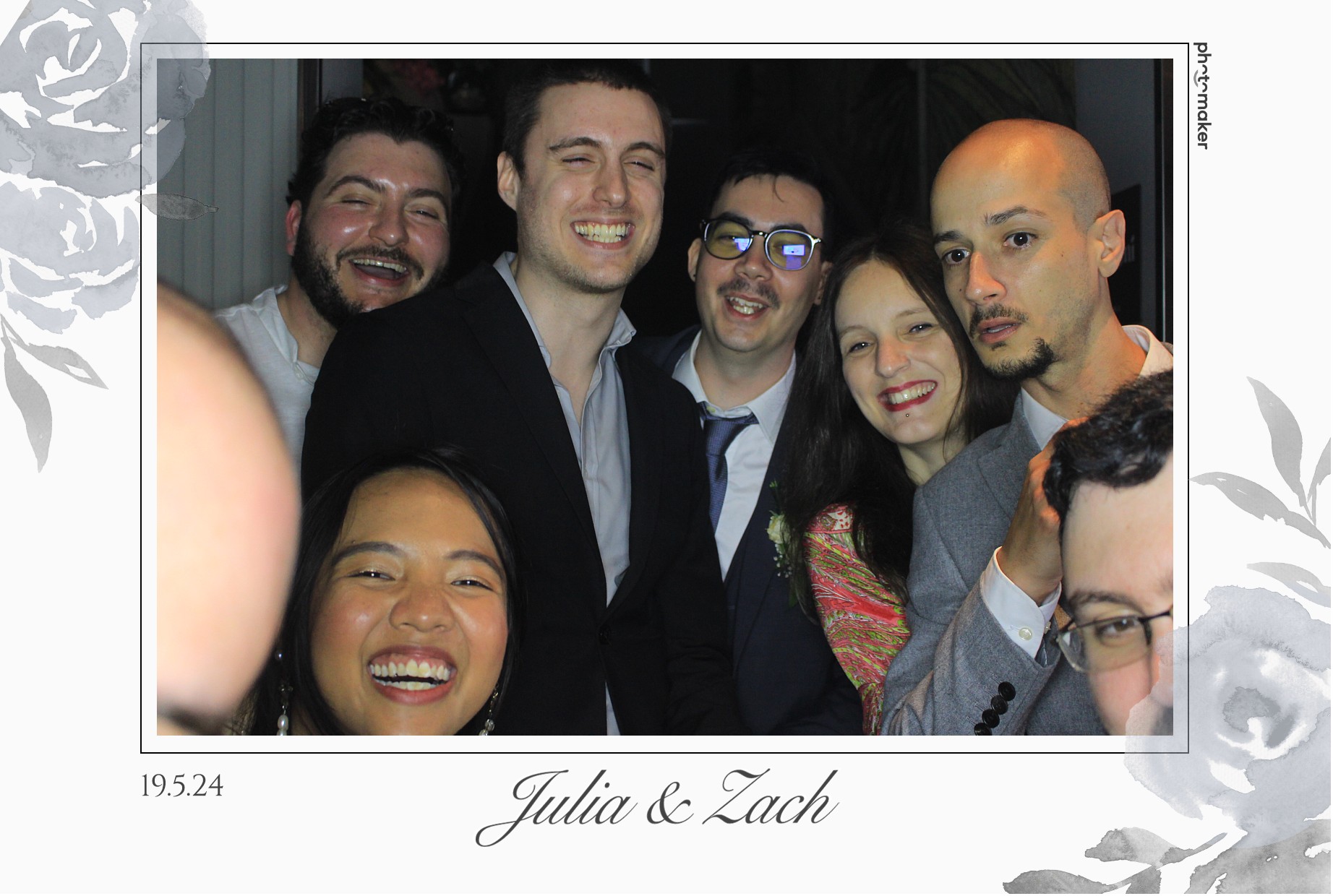 Julia & Zach's Wedding | View more photos from the event at gallery.photomakerphotobooth.com.mt/u/PhotomakerMalta/Julia-Zachs-Wedding